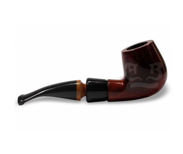 Cachimbo Anel Madeira Vermelho com Filtro permanente