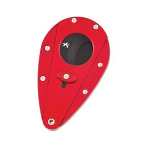 Cortador charutos XIKAR Xi1 lâmina dupla alumínio vermelho